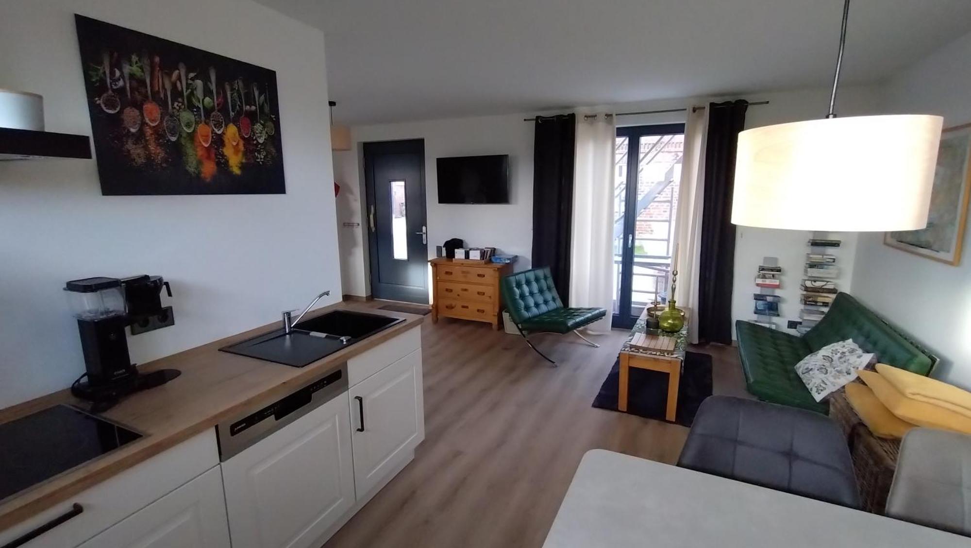 Moderne Barrierefreie Wohnung Auf Dem Land Bei Neuruppin Lichtenberg  Exterior photo